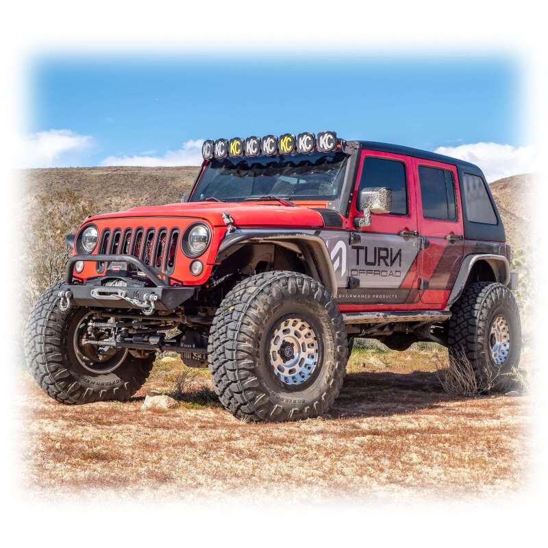 Jeep Wrangler JK Hardtop - TURN Offroad - Fastback 4-Piece - White - `07-`18